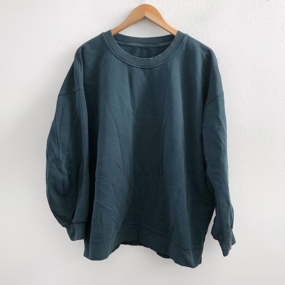 LULULEMON Perfectly Oversized Crew Submarine No Size Tag/ Dot Check Measurements